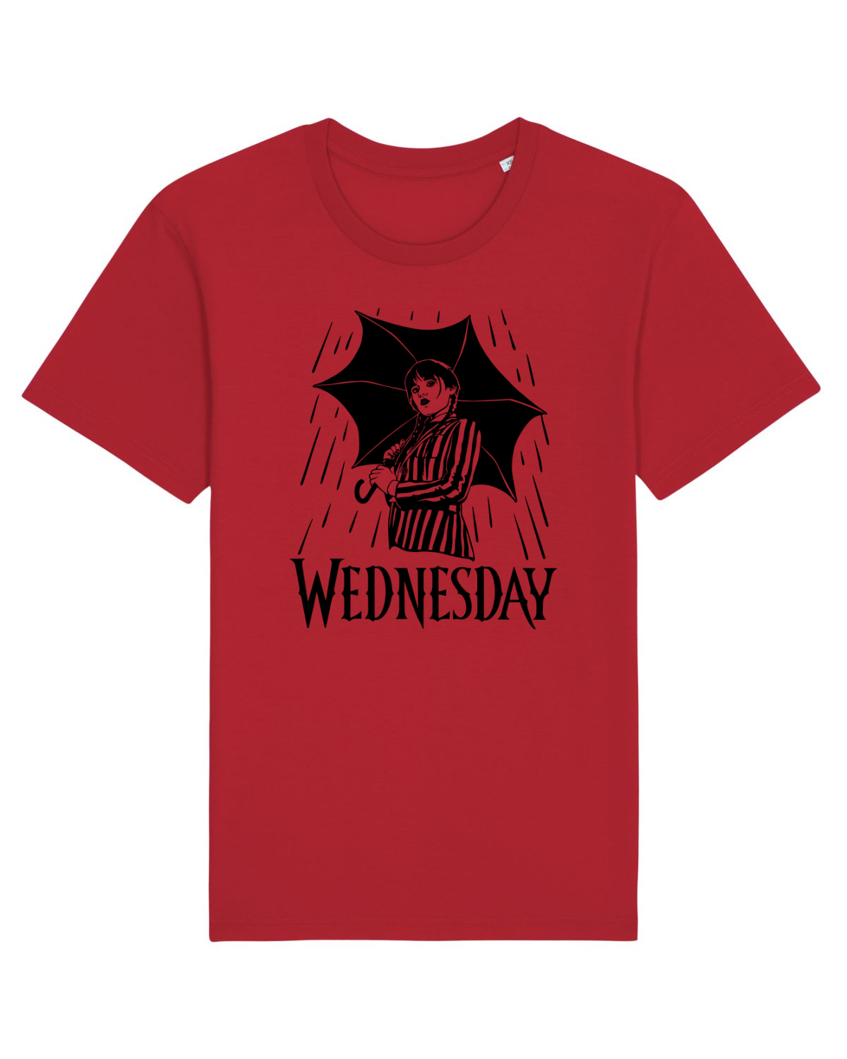 Tricou mânecă scurtă Unisex Rocker Red