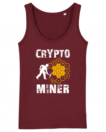 Crypto miner Burgundy