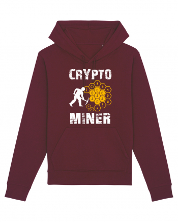 Crypto miner Burgundy