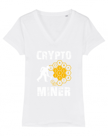 Crypto miner White