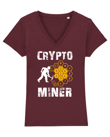 Crypto miner Burgundy