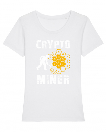 Crypto miner White