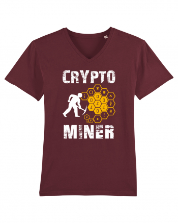 Crypto miner Burgundy