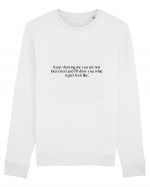 keep showing me you are not interested ... Bluză mânecă lungă Unisex Rise