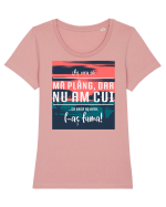 Nu am cui Tricou mânecă scurtă guler larg fitted Damă Expresser