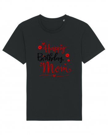Happy birthday mom Black