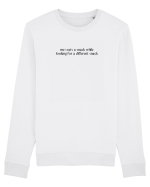 me eats a snack while looking for a different snack Bluză mânecă lungă Unisex Rise
