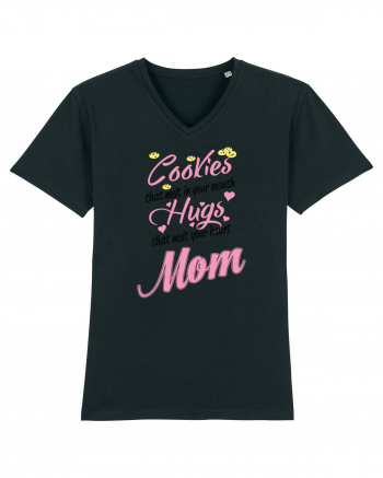 Mom cookies and hugs Black