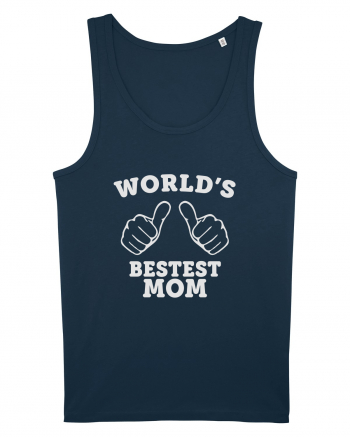 Best Mom Navy