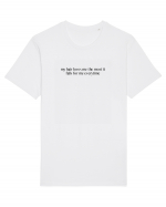 my hair loves me the most it falls for me everytime Tricou mânecă scurtă Unisex Rocker