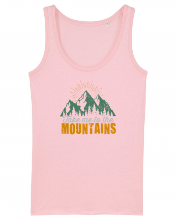 Take me to the mountains Cotton Pink