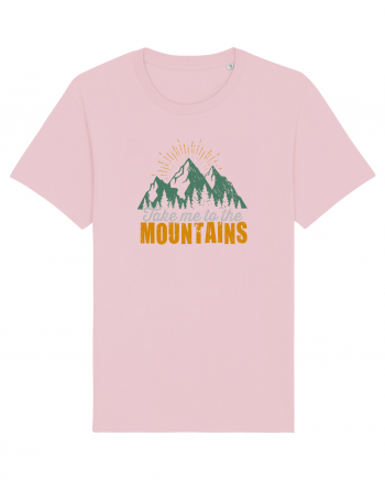 Take me to the mountains Cotton Pink