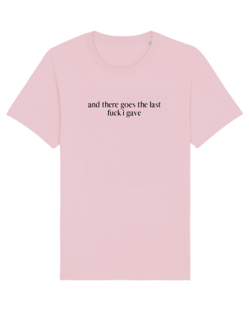 and there goes the last... Cotton Pink