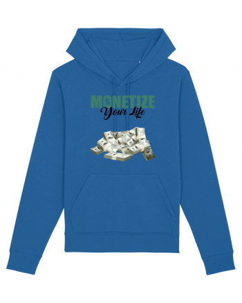 Monetize your life Royal Blue