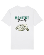 Monetize your life Tricou mânecă scurtă Unisex Rocker