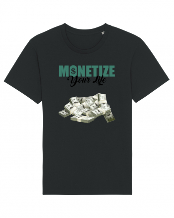 Monetize your life Black