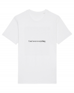 god over everything Tricou mânecă scurtă Unisex Rocker