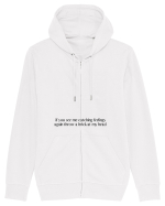 if you see me catching feelings... Hanorac cu fermoar Unisex Connector