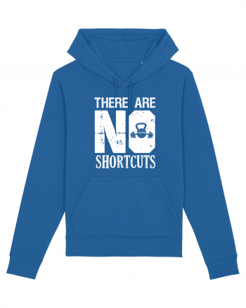 There are no shortcuts Royal Blue