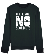 There are no shortcuts Bluză mânecă lungă Unisex Rise
