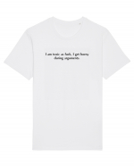 i am toxic as fuck, i get horny during arguments Tricou mânecă scurtă Unisex Rocker