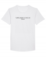 i pinky promise to annoy you forever Tricou mânecă scurtă guler larg Bărbat Skater