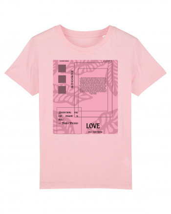 love 3 Cotton Pink