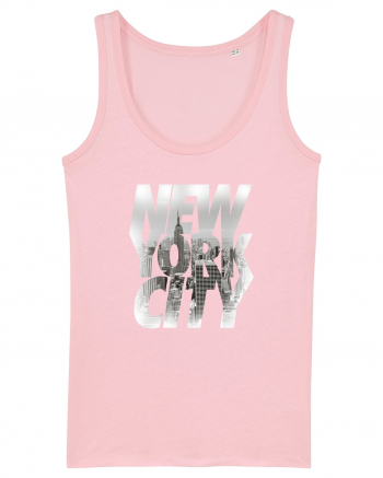 New york city Cotton Pink