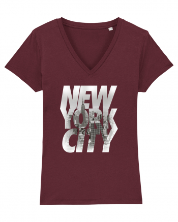 New york city Burgundy