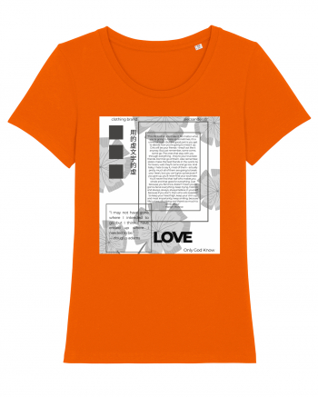 love 5 Bright Orange