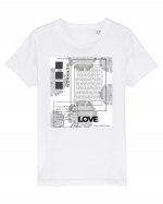 love 5 Tricou mânecă scurtă  Copii Mini Creator