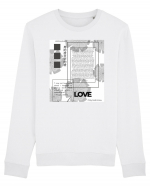 love 5 Bluză mânecă lungă Unisex Rise