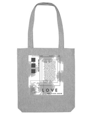 love 7 Heather Grey