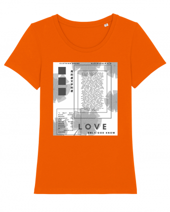 love 7 Bright Orange