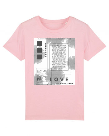 love 7 Cotton Pink