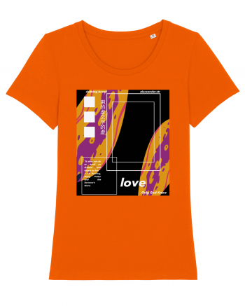 love 9 Bright Orange