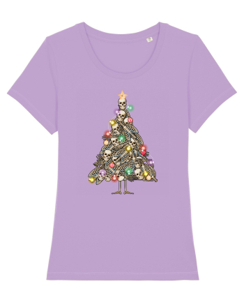 Skulls Christmas Tree Lavender Dawn