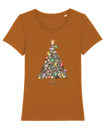 Skulls Christmas Tree Roasted Orange