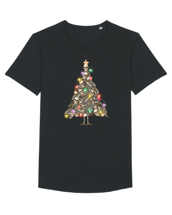 Skulls Christmas Tree Black