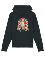 Skeleton Ribs Christmas Tree Hanorac Unisex Drummer