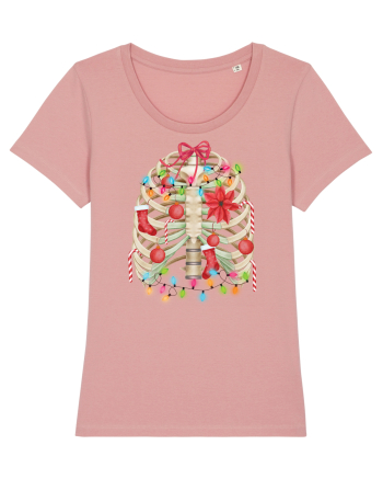 Skeleton Ribs Christmas Tree Canyon Pink