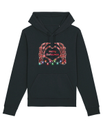 Skeleton Hands Merry Christmas Hanorac Unisex Drummer