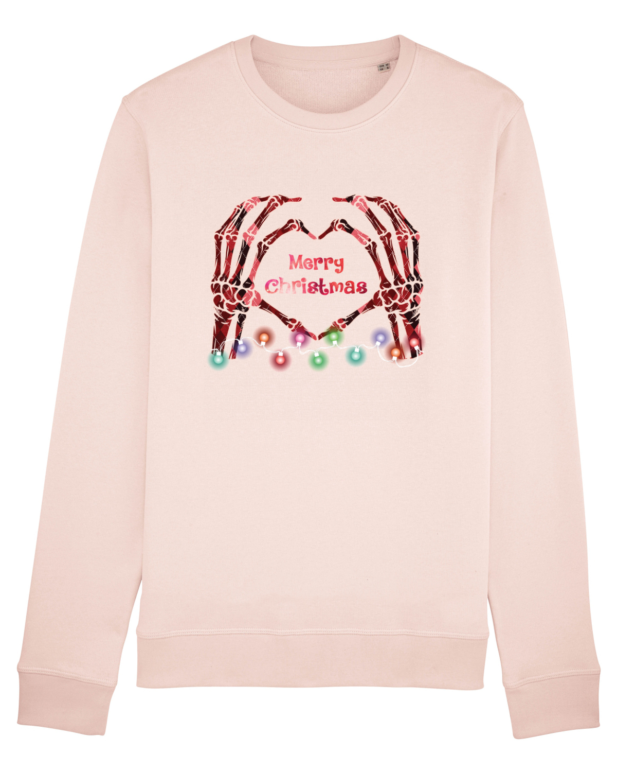 Bluză mânecă lungă Unisex Rise Candy Pink