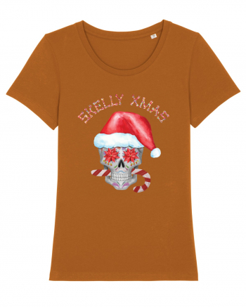 Skelly Xmas Skull Christmas Candy Roasted Orange