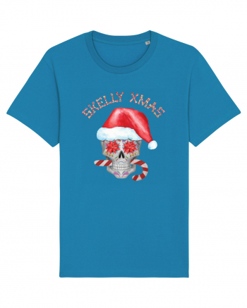 Skelly Xmas Skull Christmas Candy Azur