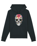 Skull With Christmas Lights Hanorac Unisex Drummer