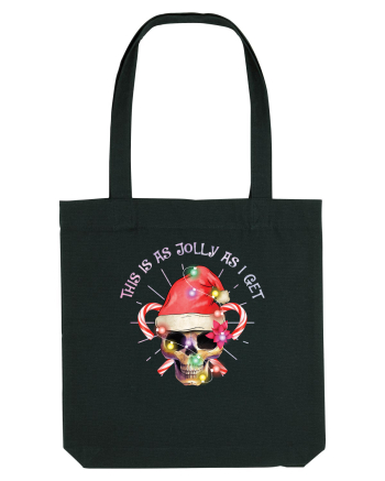 This Is As Jolly As I Get Skull Christmas Black