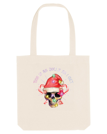 This Is As Jolly As I Get Skull Christmas Natural