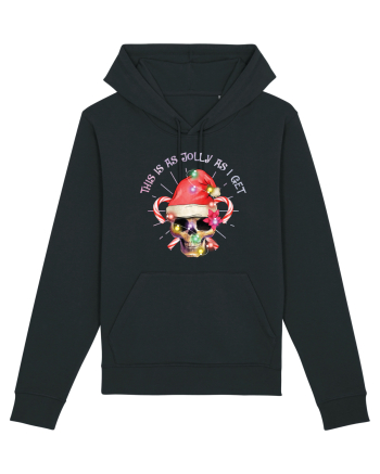 This Is As Jolly As I Get Skull Christmas Black
