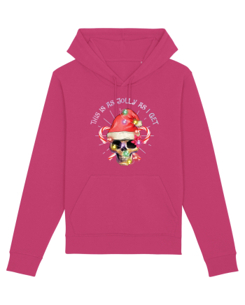 This Is As Jolly As I Get Skull Christmas Raspberry